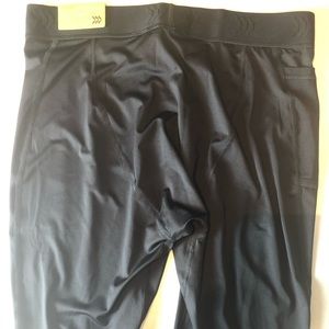 All In Motion Men’s base layer fitted tights-Black-XXL